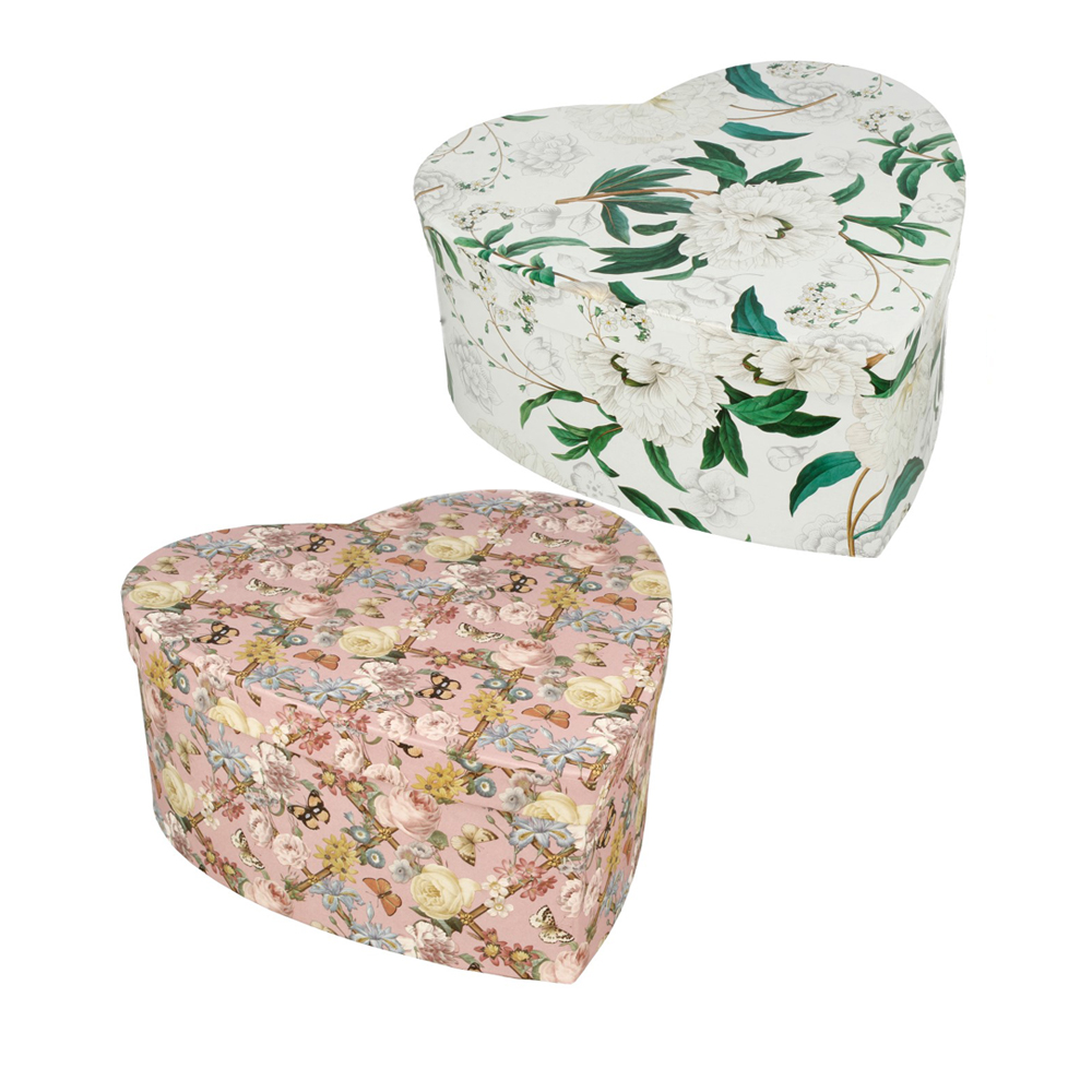 265/2 Коробка картонная сердце, бумажная №08 в ассортименте ККБ Grand Gift 