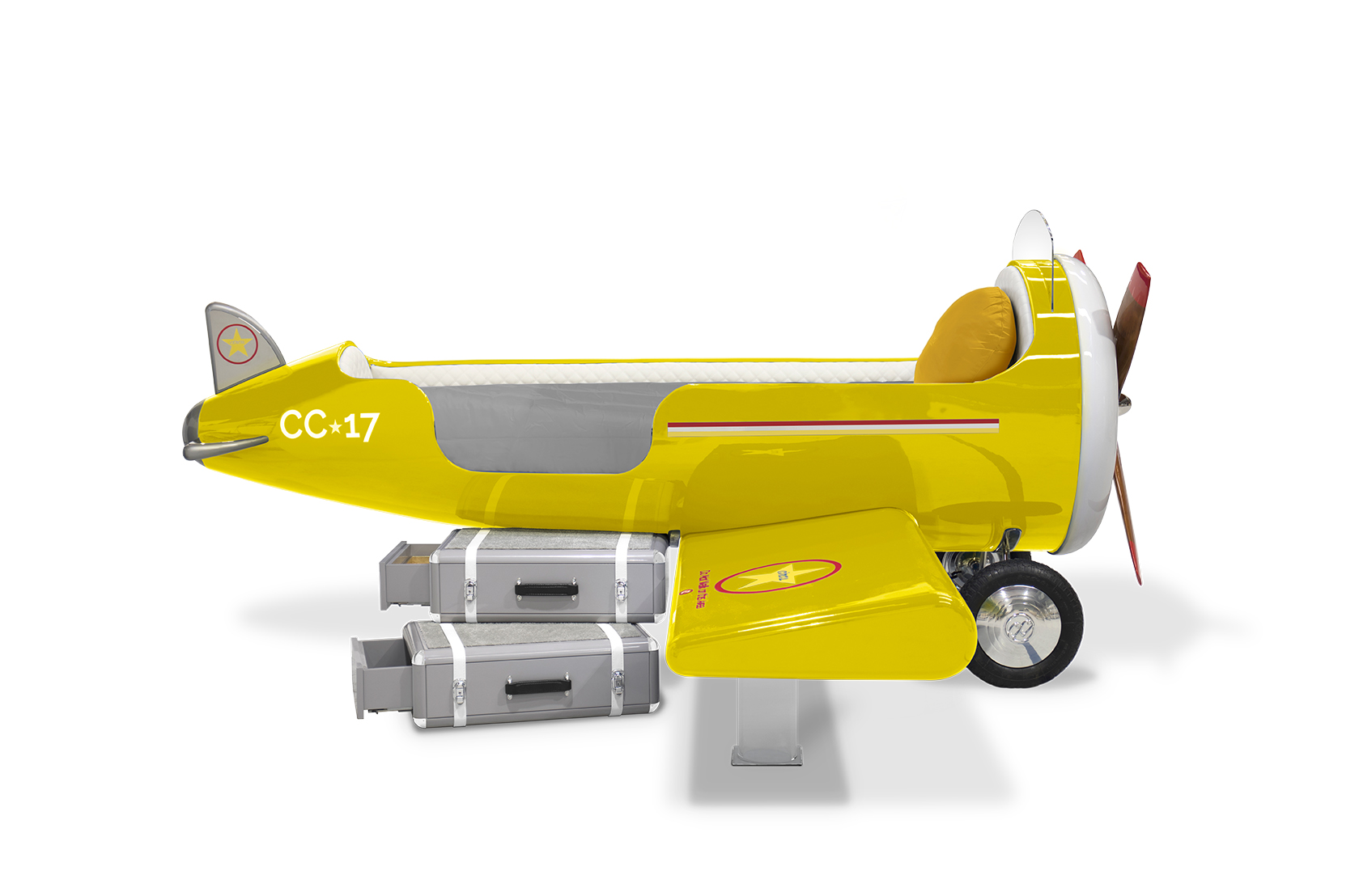 CIST18 Детская кровать самолет Sky One Circu  - Вид №2