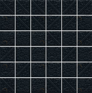 Ла-Виллет черный мозаика пл. стена 30,1х30,1 кор (0,634м2) пал (22,824м2) Kerama Marazzi 21025