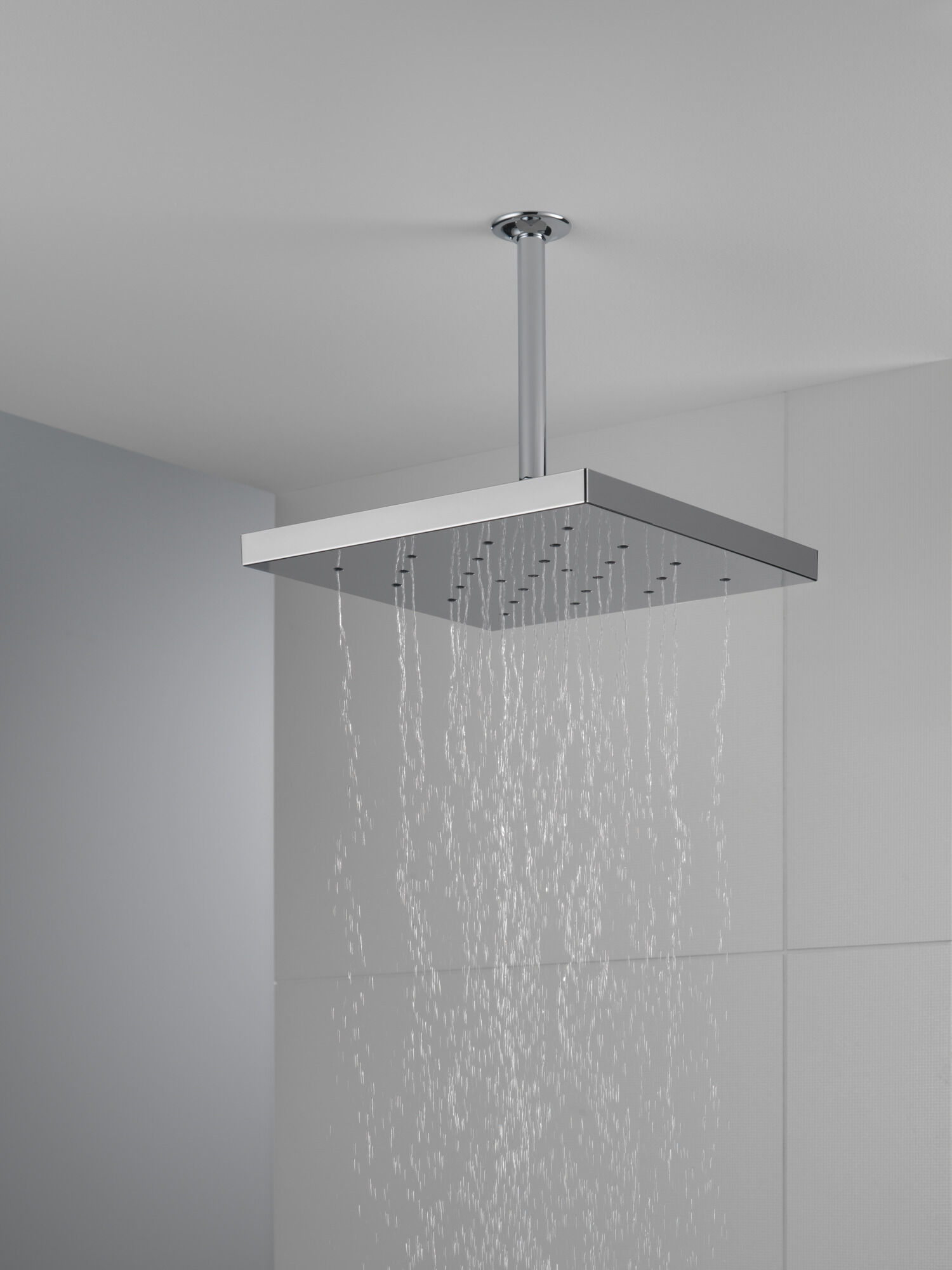 52161-SS H2Okinetic® одинарная душевая лейка с UltraSoak ™ Delta Faucet Universal Showering Нержавеющая сталь  - Вид №4