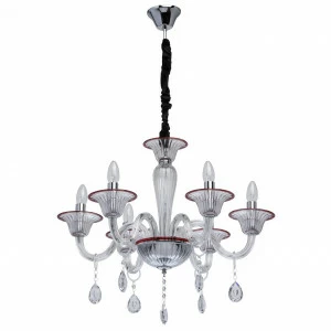 Подвесная люстра MW-Light Элла 483011906 MW-LIGHT ДИЗАЙНЕРСКИЕ, ЭЛЛА 186030 Прозрачный