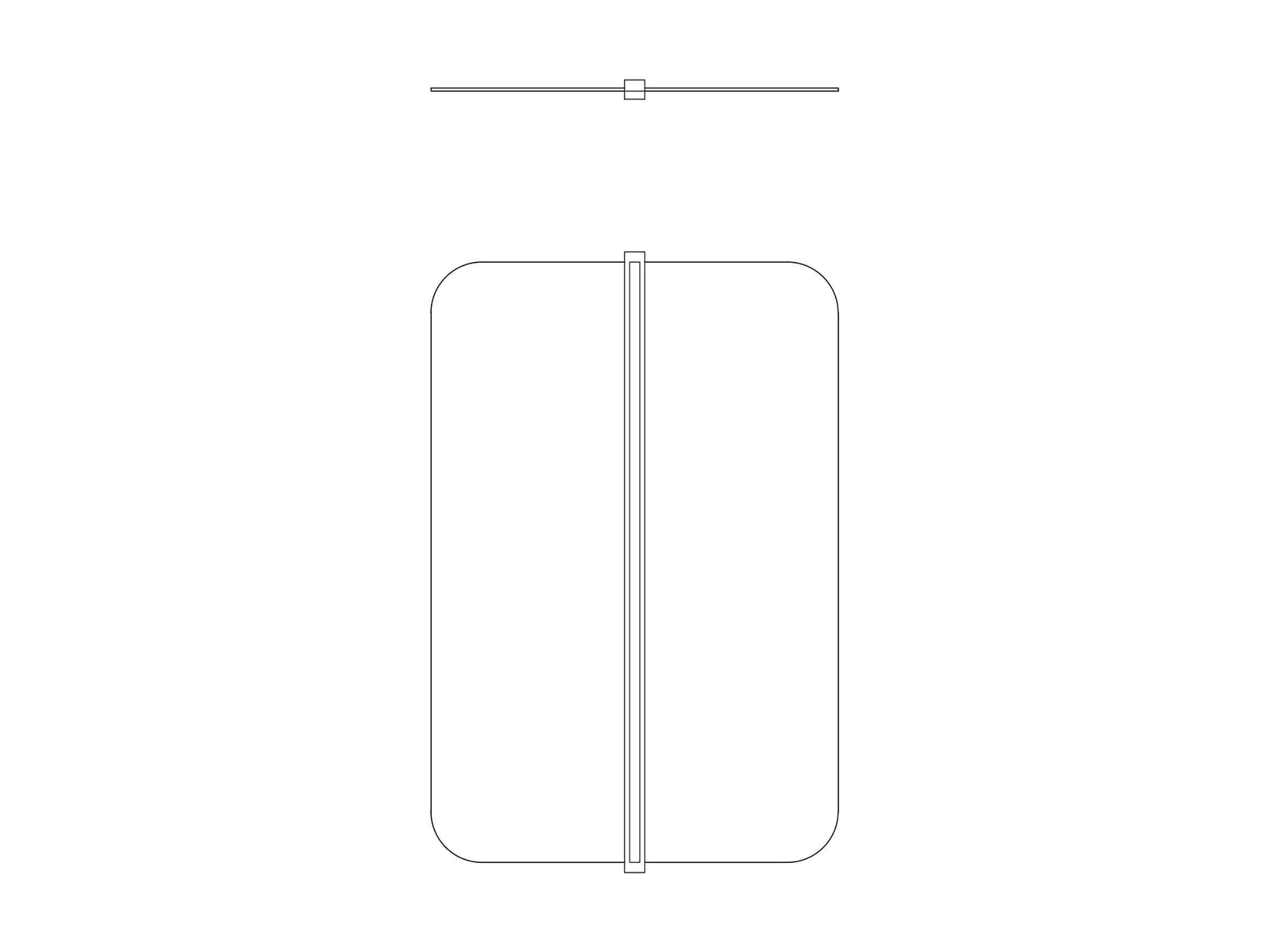 Прямоугольное настенное зеркало Casa Magna GABRIEL ARCH-00077173 - Вид №2