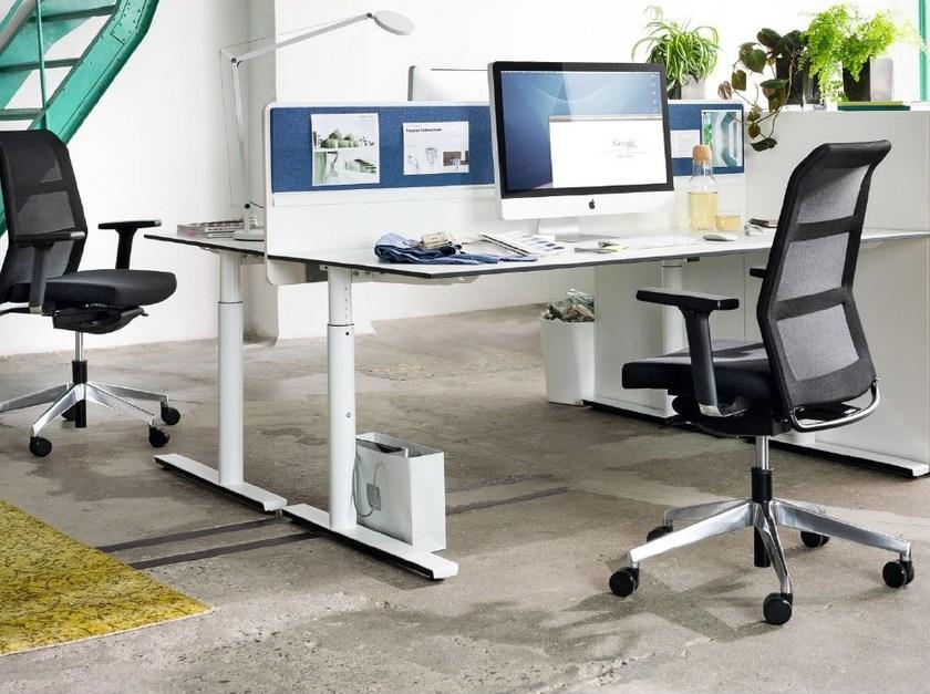 Wiesner-Hager Офисное кресло на 5 спиц с подлокотниками на колесиках Paro_2 sun-id-1349545 - Вид №4