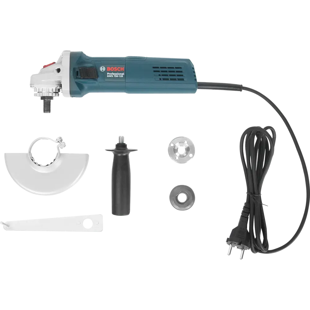 УШМ (болгарка) Bosch GWS 750-125, 06013940R3, 750 Вт, 125 мм 82449652 STLM-2153779 BOSCH PROFESSIONAL  - Вид №7