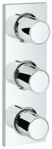 Внешняя часть вентиля GROHE Grohtherm F, 3 выхода, хром (27625000)