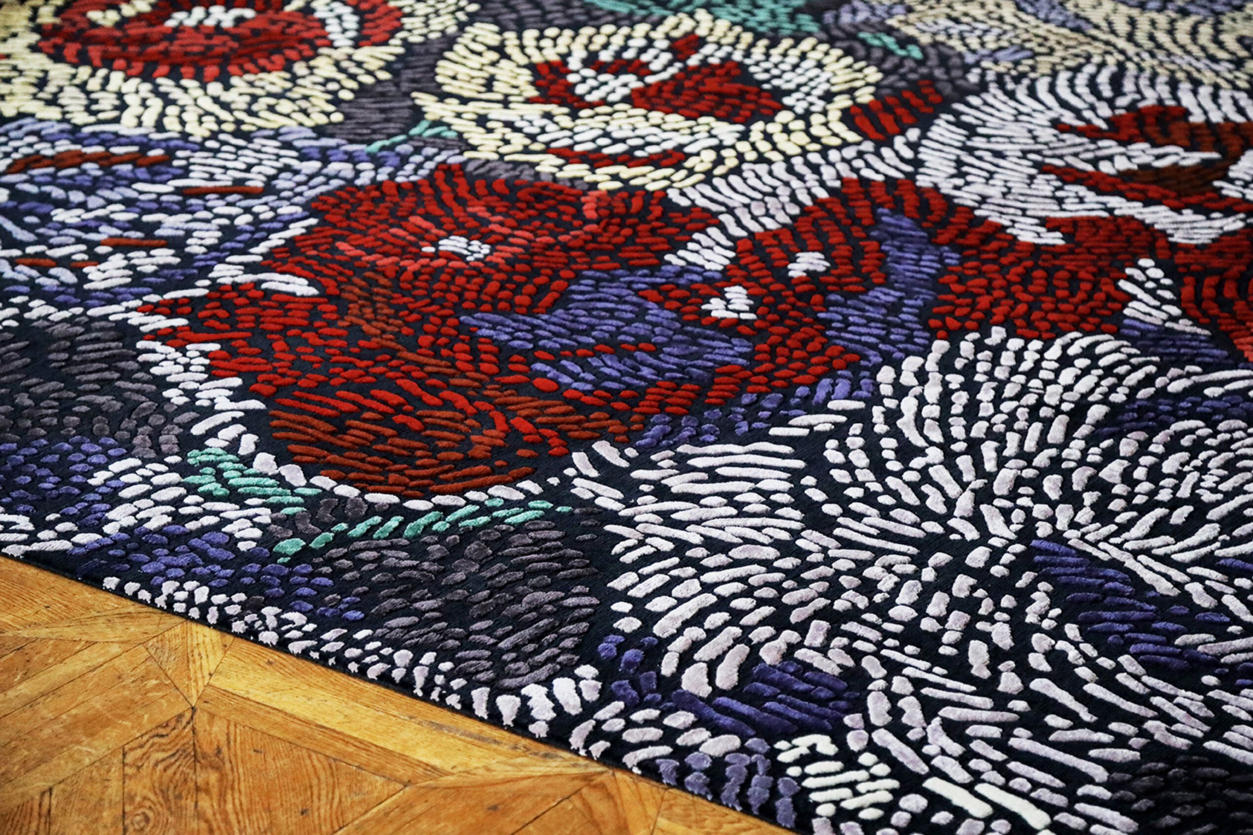 Ковер ручной работы из шерсти и шелка Tapis Rouge навсегда ARCH-00115215 - Вид №1