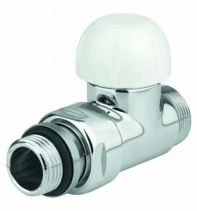 Carlo Poletti V31501B Клапан термостатический угловой с подключением для медной или пластиковой трубы.