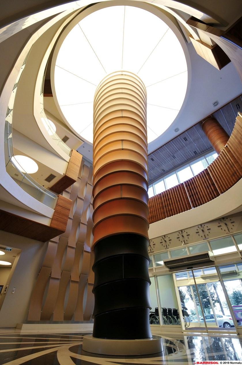 BARRISOL Натяжная стена из пластика с подсветкой для интерьера sun-id-1352795 - Вид №1