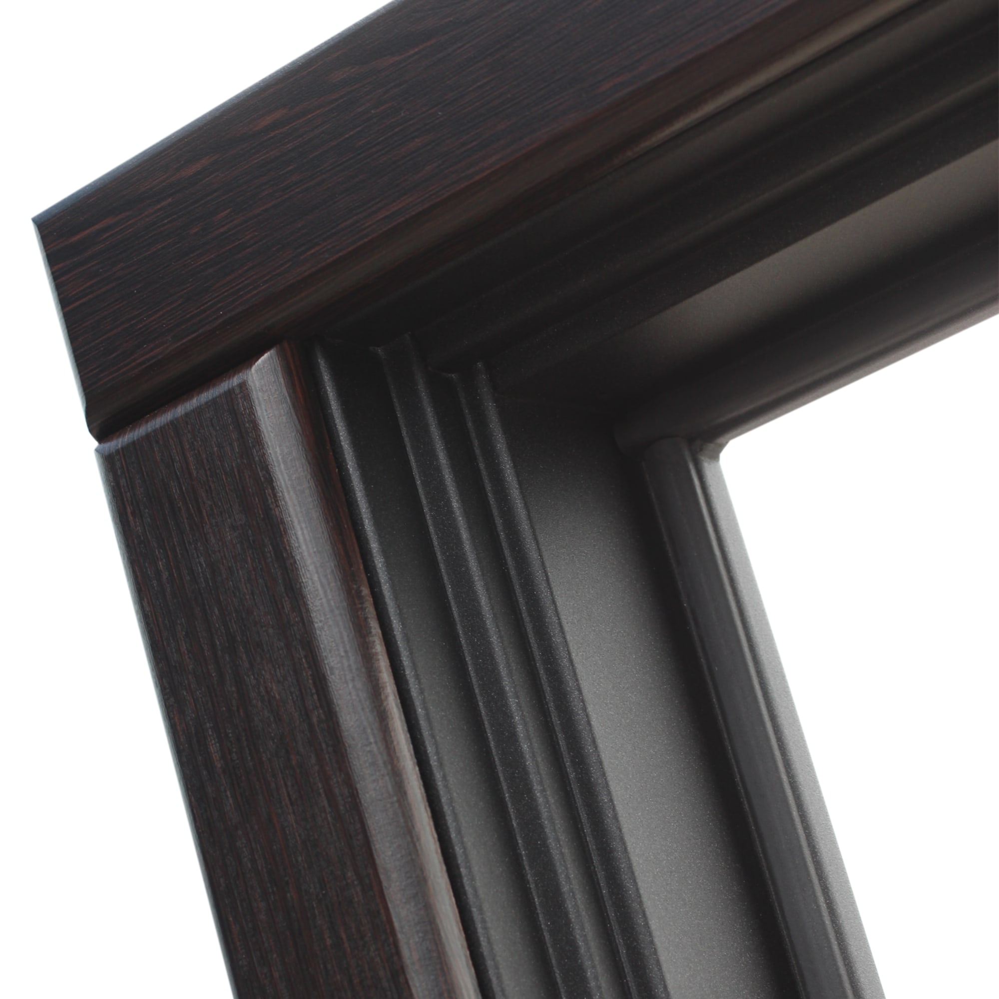 82113841 Дверь входная металлическая Сенатор 12 см, 860 мм, правая, цвет венге Santreyd  - Вид №6