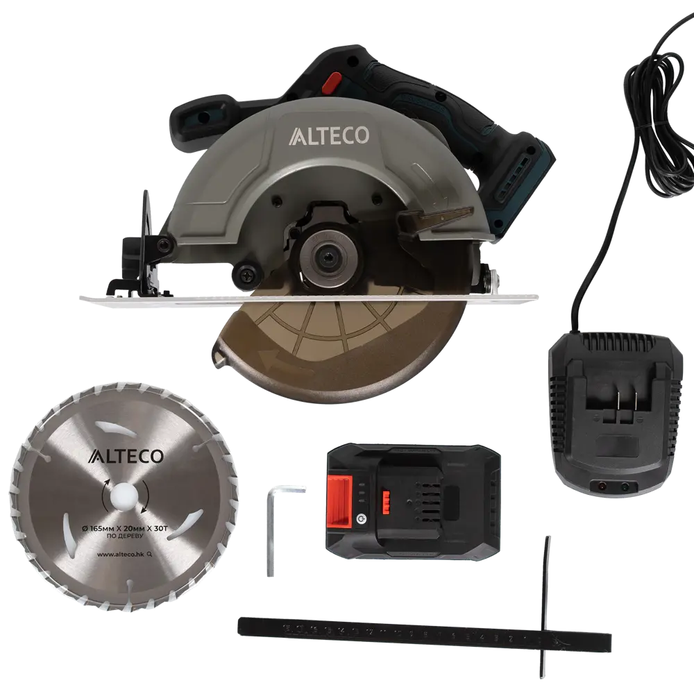 Аккумуляторная циркулярная пила Alteco CCS 20-165 с бесщеточным двигателем 89363393 STLM-1569724 - Вид №1