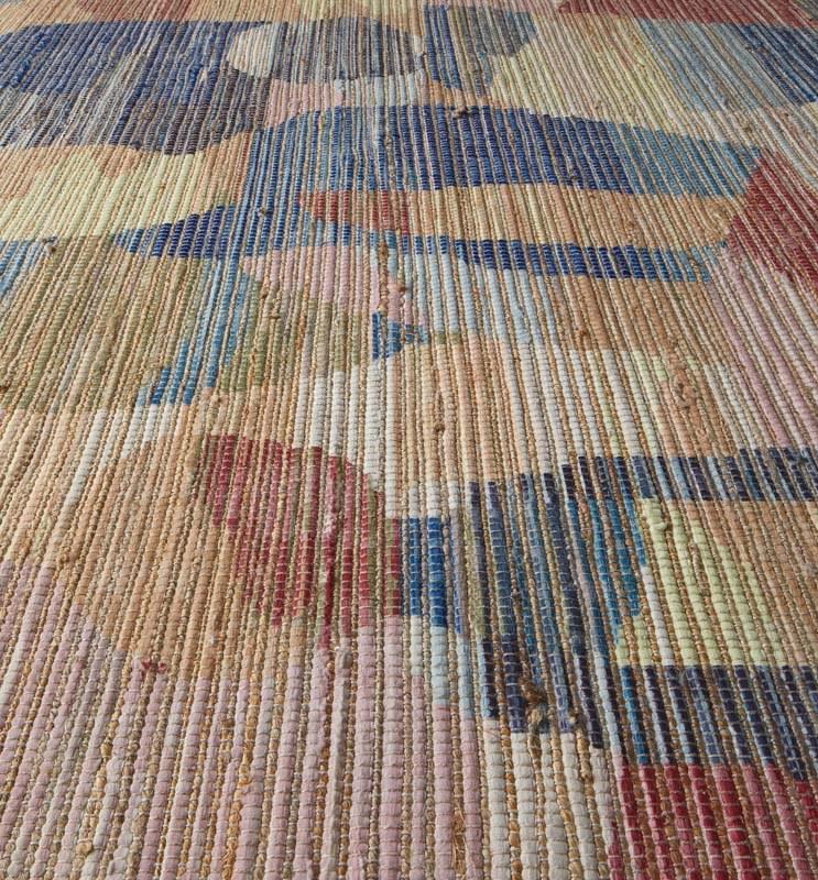 MissoniHome Коврик из конопли и вискозы Shades stripes sun-id-1389716 - Вид №1