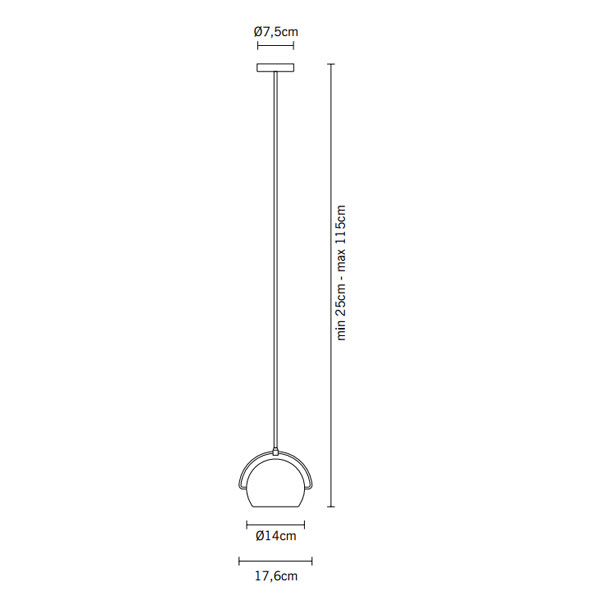 Подвесной светильник D57A0715 от Fabbian FABBIAN ДИЗАЙНЕРСКИЕ 242686 Хром  - Вид №5