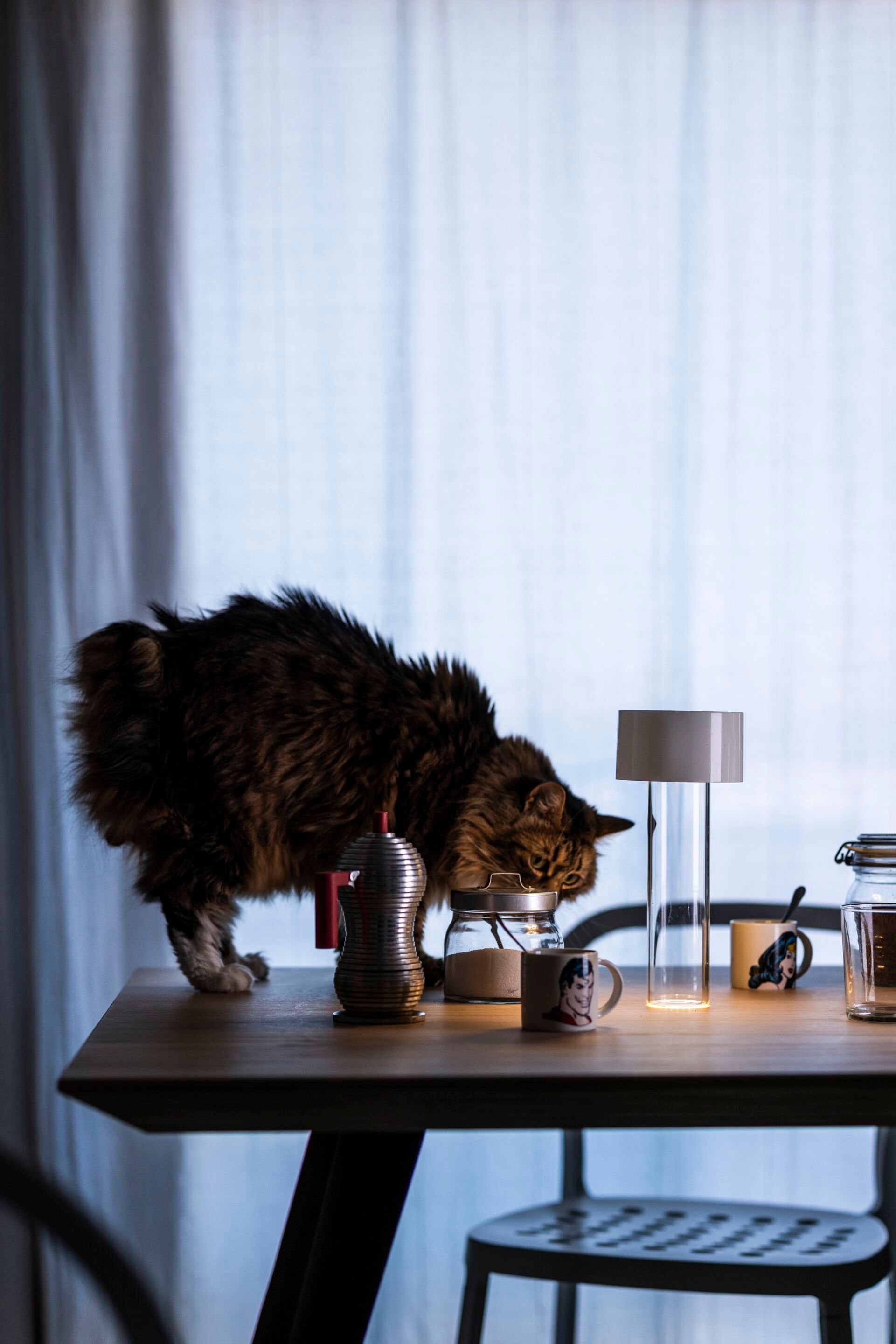 Настольная лампа из боросиликатного стекла и АБС In Stock Foscarini ARCH-00148520 - Вид №4