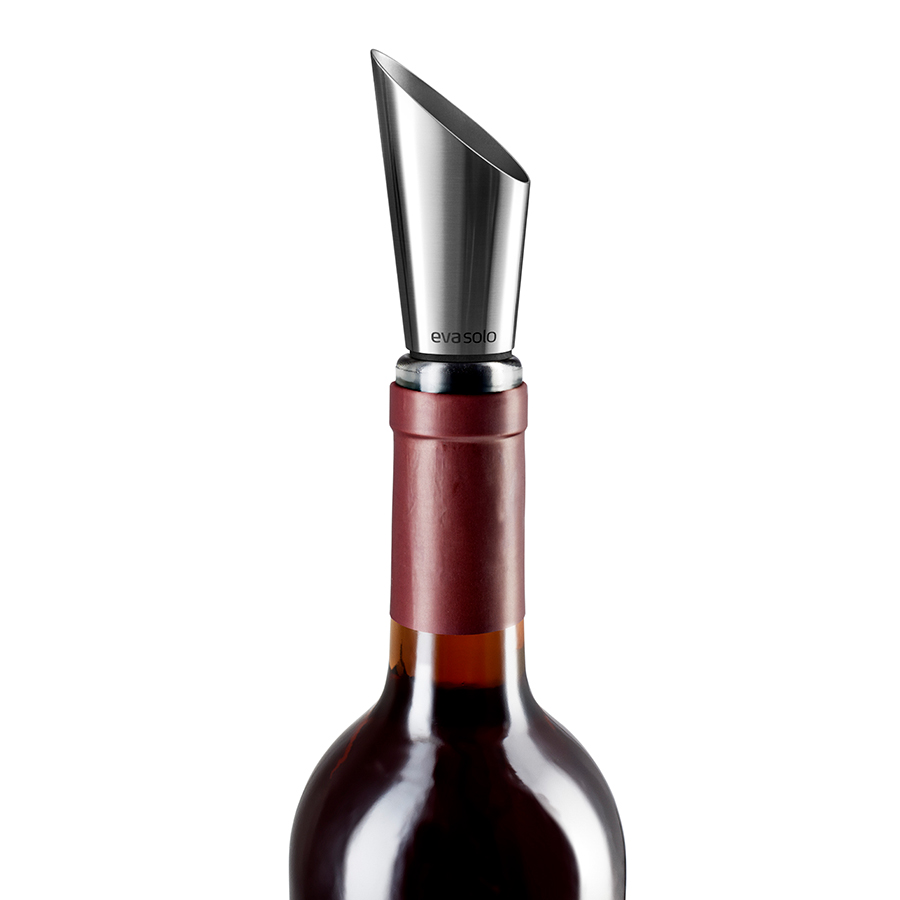 Аэратор для вина drip-free металлический EVA SOLO ДИЗАЙНЕРСКИЕ 00-3862974 Серебро;черный  - Вид №2