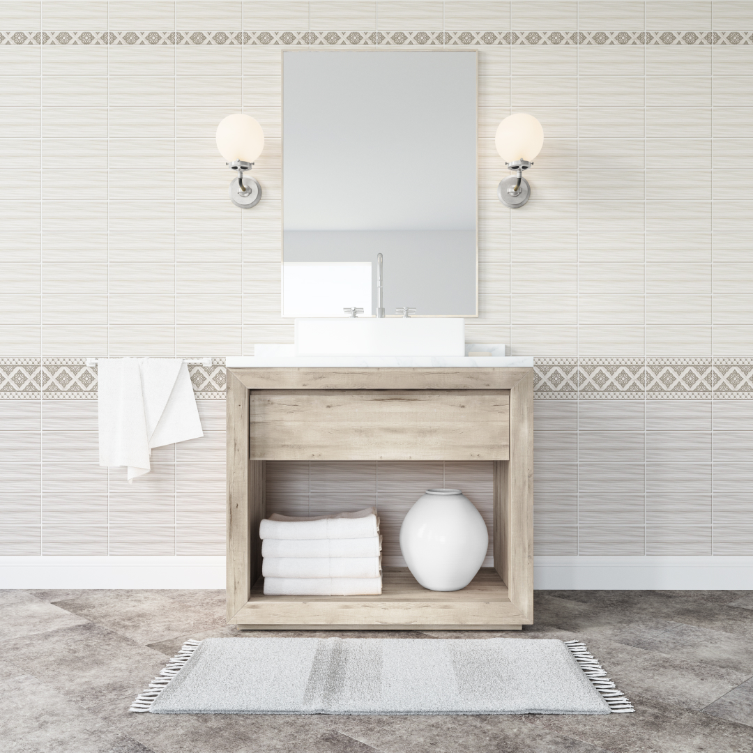 Панель пласт. "Новита" Виктория (Добор) 2,7*0,25 STSR-417 АКВАТОН Novita - Вид №3