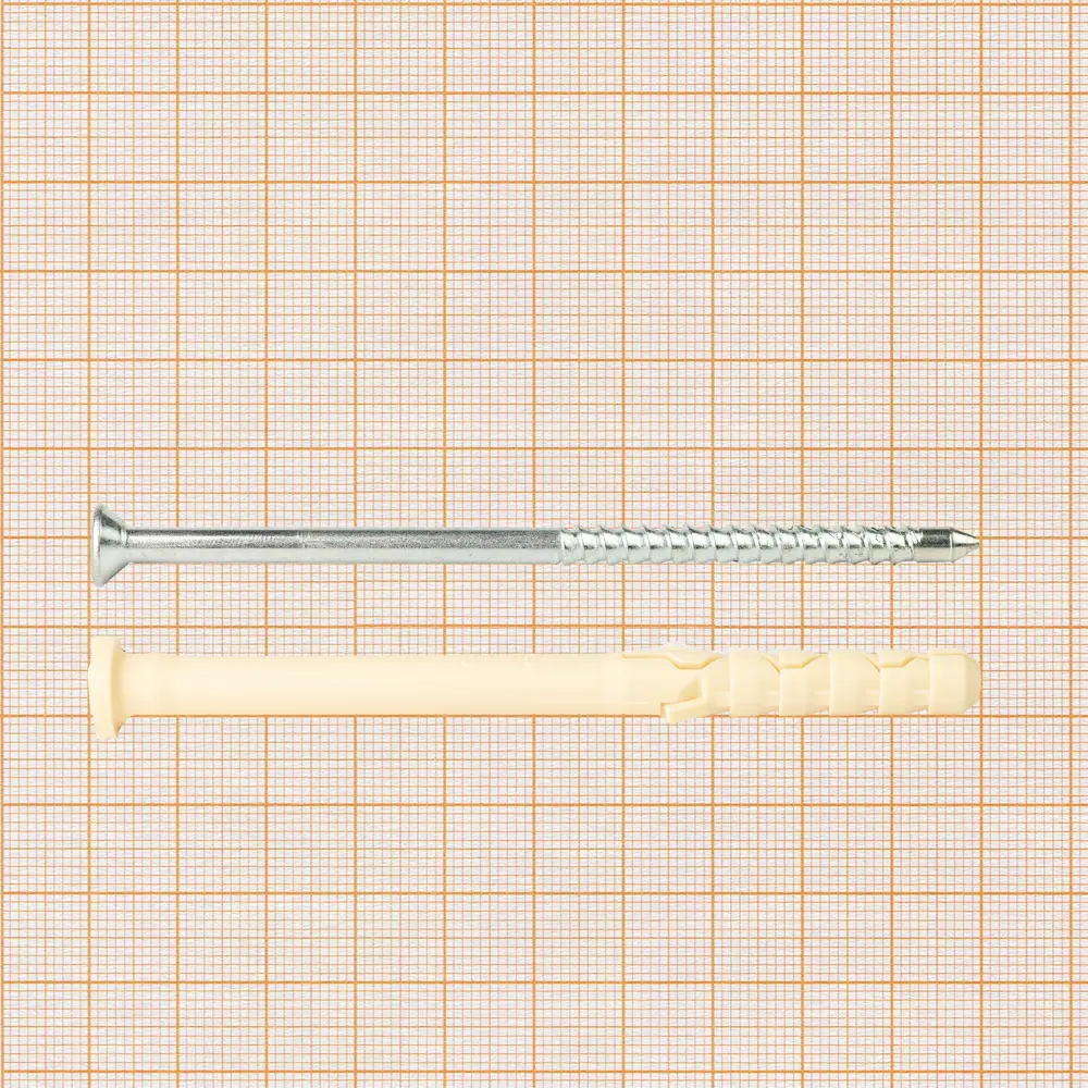 Дюбель-гвоздь Европартнер с цилиндрической манжетой 8x100 мм для бетона и кирпича 89383269 STLM-1374856 - Вид №5