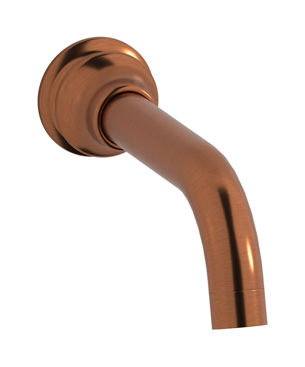 Длинный настенный излив для ванны WE ARE IB hr328rr Antique Copper Hermes