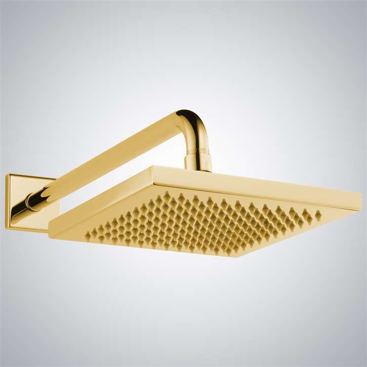 Квадратная настенная душевая головка Fontana Showers цветок воды ARCH-00057270 - Вид №10