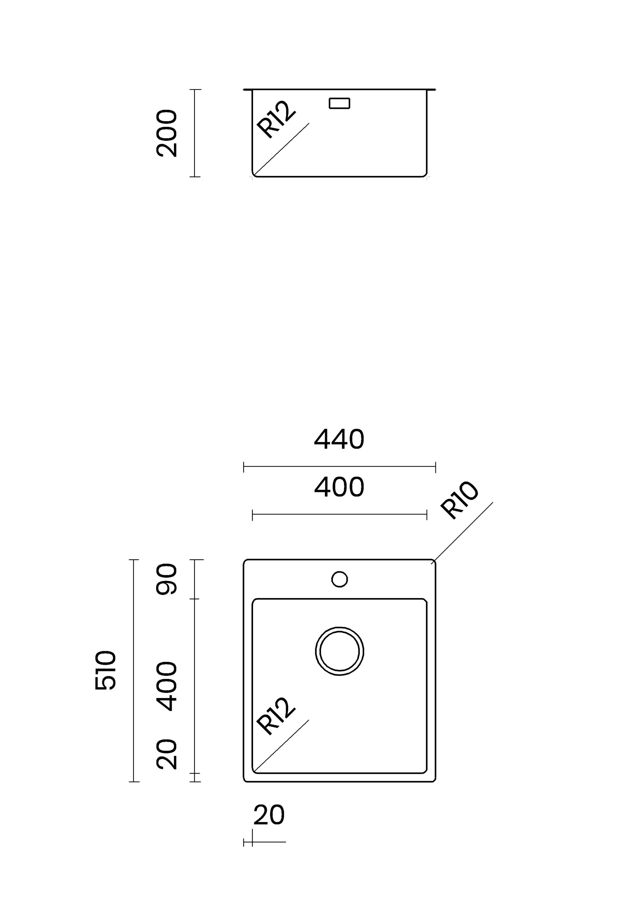 Раковина из нержавеющей стали TASCA Asolo ARCH-00117347 - Вид №23