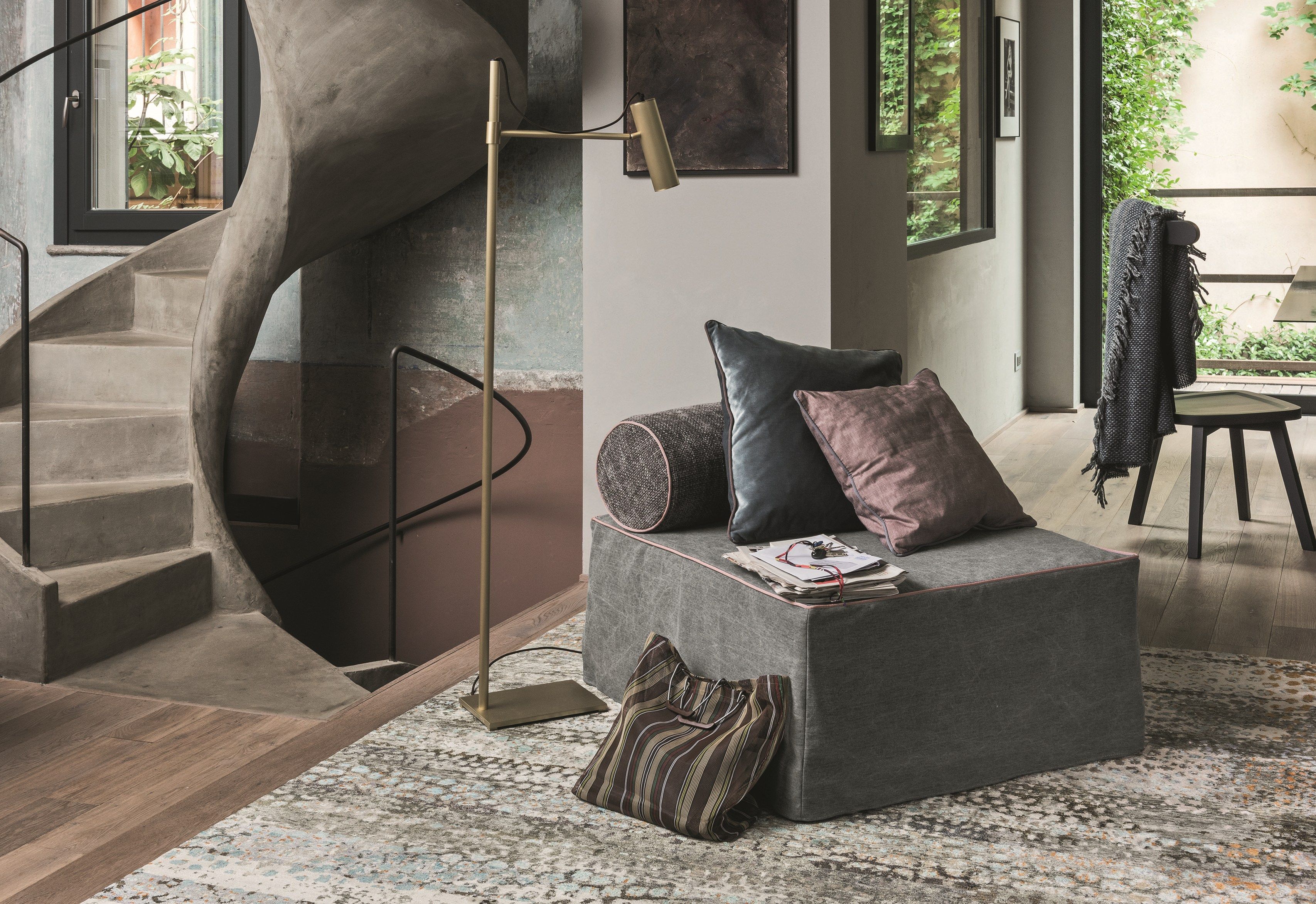 Ткань съемная кровать пуф Gervasoni Beds ARCH-00099868 - Вид №6