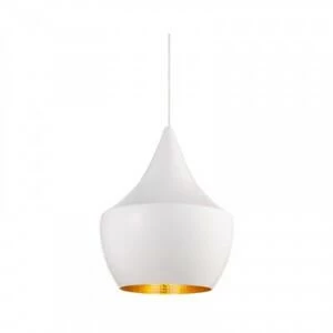 Светильник / Beat fat white pendant EU