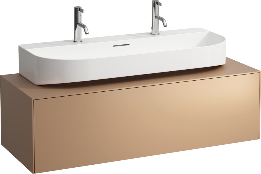 H4054610340401 Шкафчик, 1 ящик, совместим с раковиной 816347, с отверстиями в центре LAUFEN PRO - Вид №1