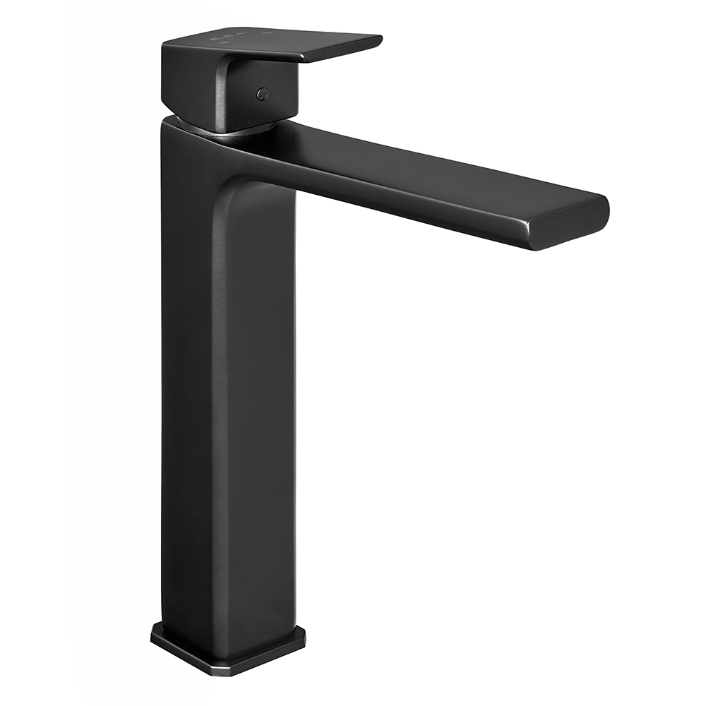 102188002c1  Смеситель для умывальника Tiera High Type - матовый черный Eca 