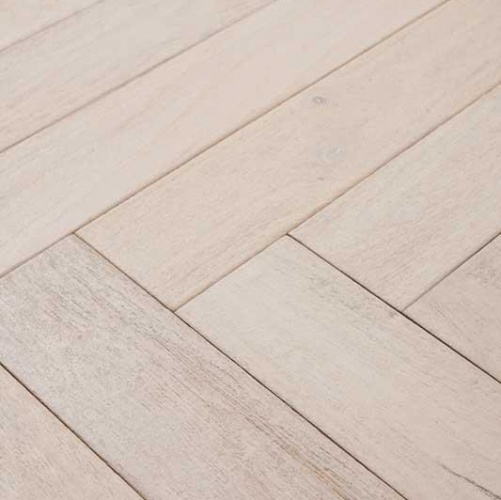 Паркет Ёлка Solidfloor Earth & Fire Атолл, Рисунок Ёлка Гевея Натур с брашью (Текстурированная) 600х120 мм 1158131 - Вид №2