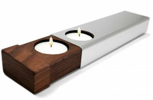 KONSTANTIN SLAWINSKI Подсвечник из алюминия и дерева