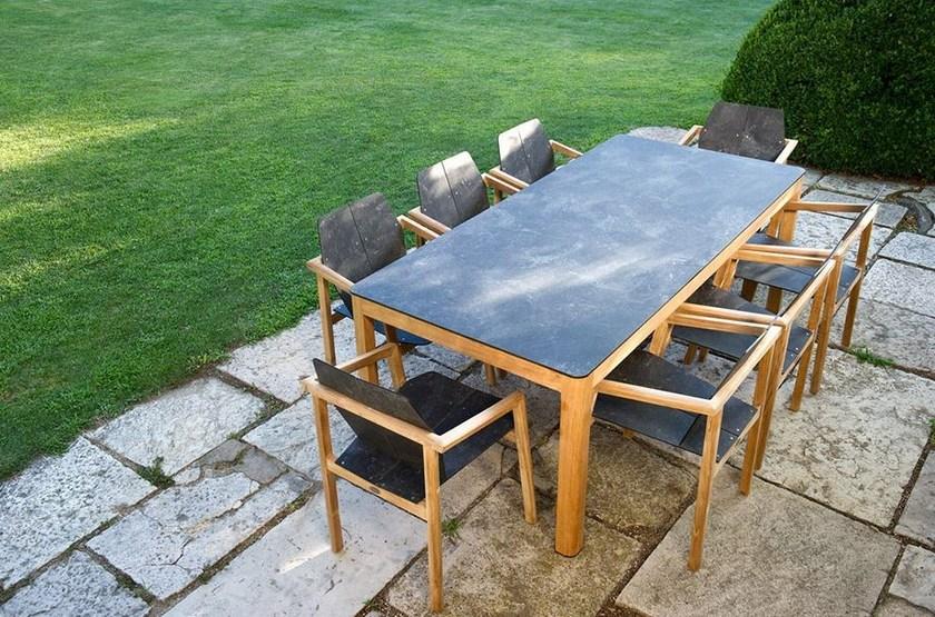 Les jardins Прямоугольный садовый стол из hpl Tekura Ta02281 - Вид №2