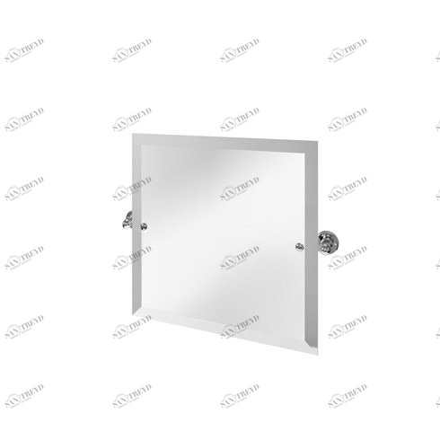 Квадратное зеркало 590x66x500 mm, ХРОМ Arcade Burlington ARCA39 CHR