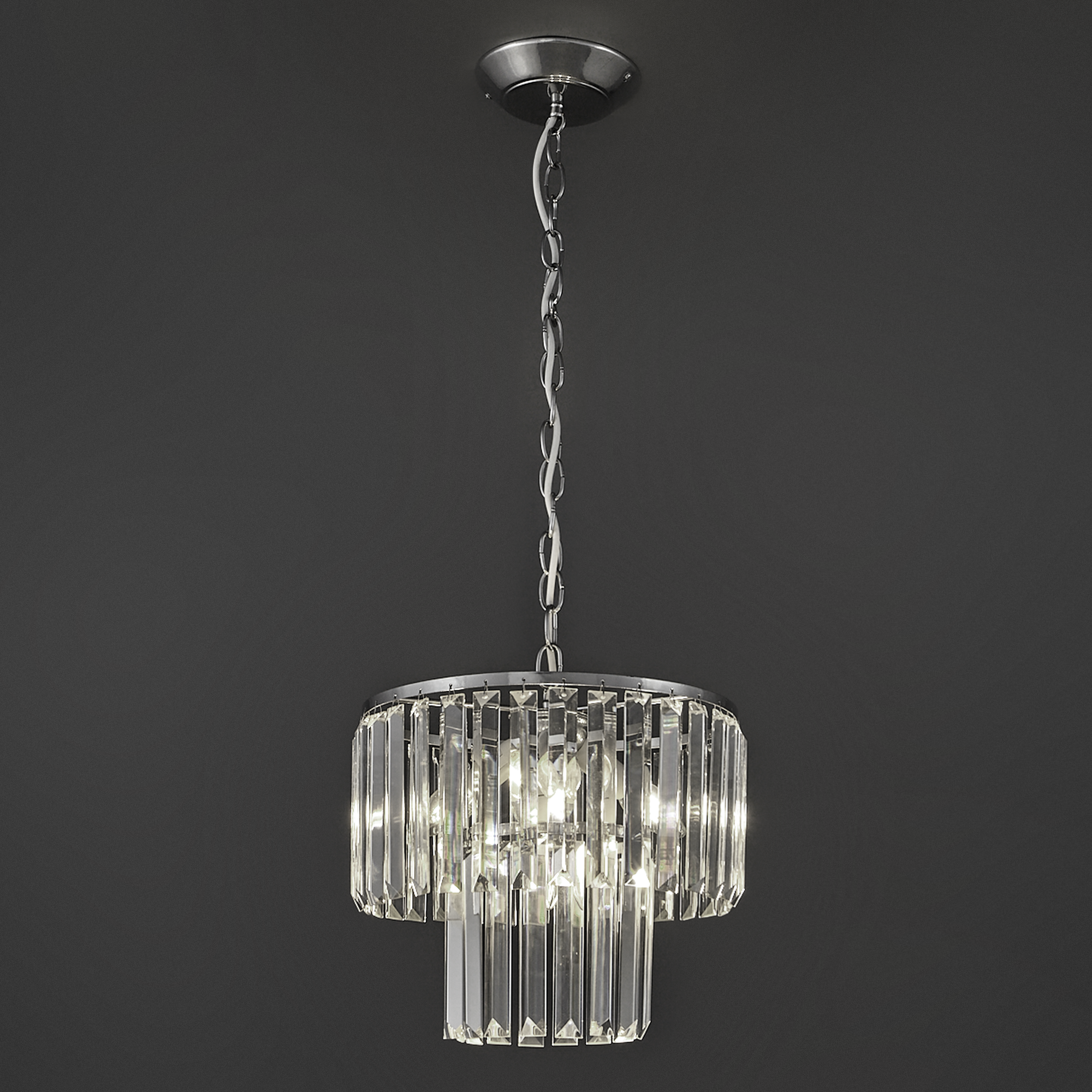 Vitaluce Эльза - хрустальная подвесная люстра на 4 лампы с регулировкой высоты 89697133 STLM-0079816 - Вид №3