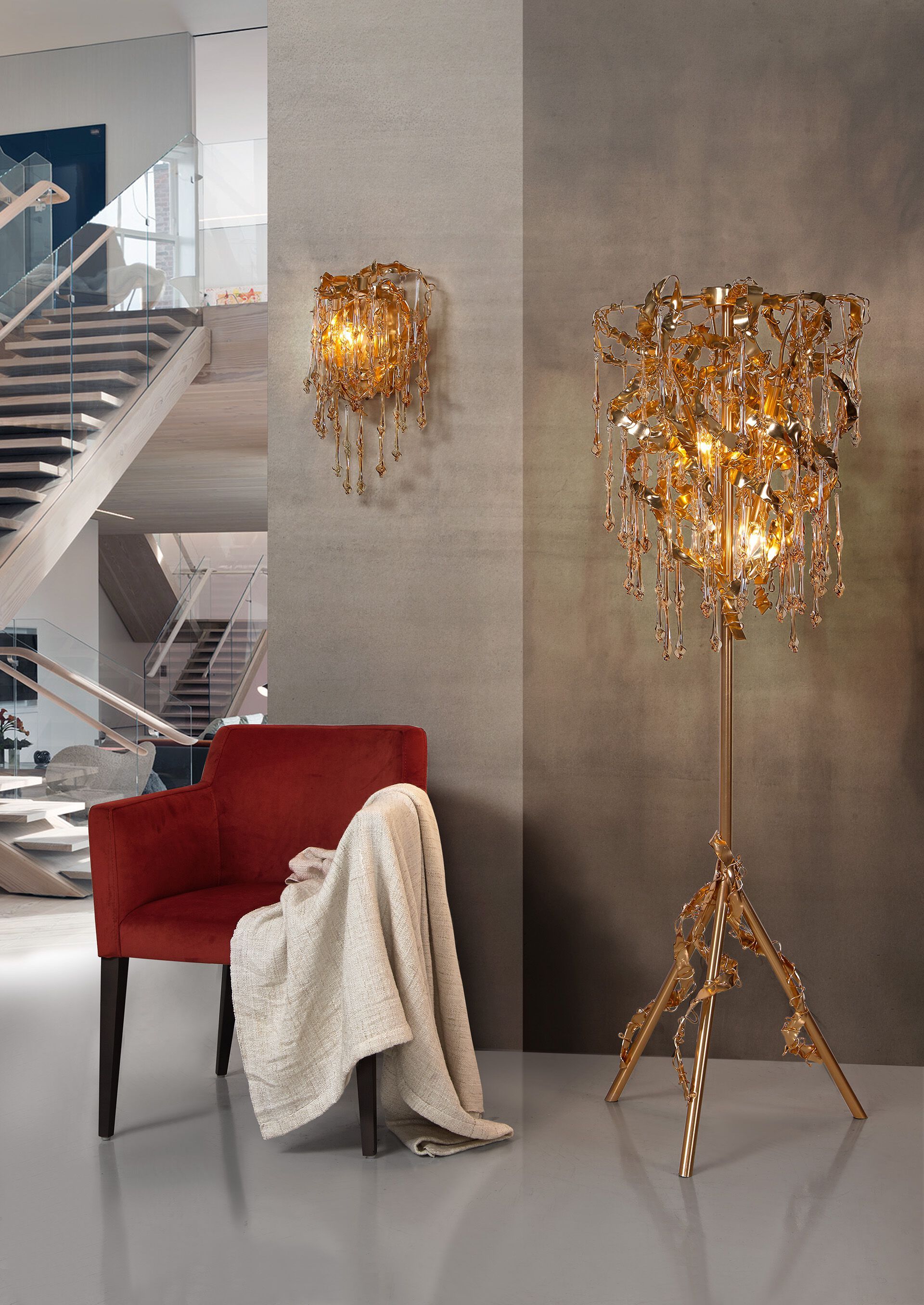 Аппликация из нержавеющей стали с кристаллами K-Lighting Sculpture ARCH-00049673 - Вид №1