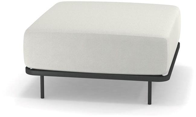 emu Квадратный тканевый садовый пуф Cannolè 1085 - Вид №2