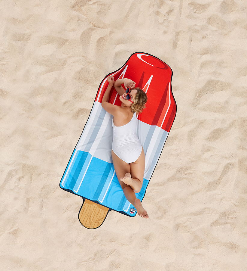 BMBT-0004 Покрывало пляжное , bomb pop BigMouth  - Вид №1