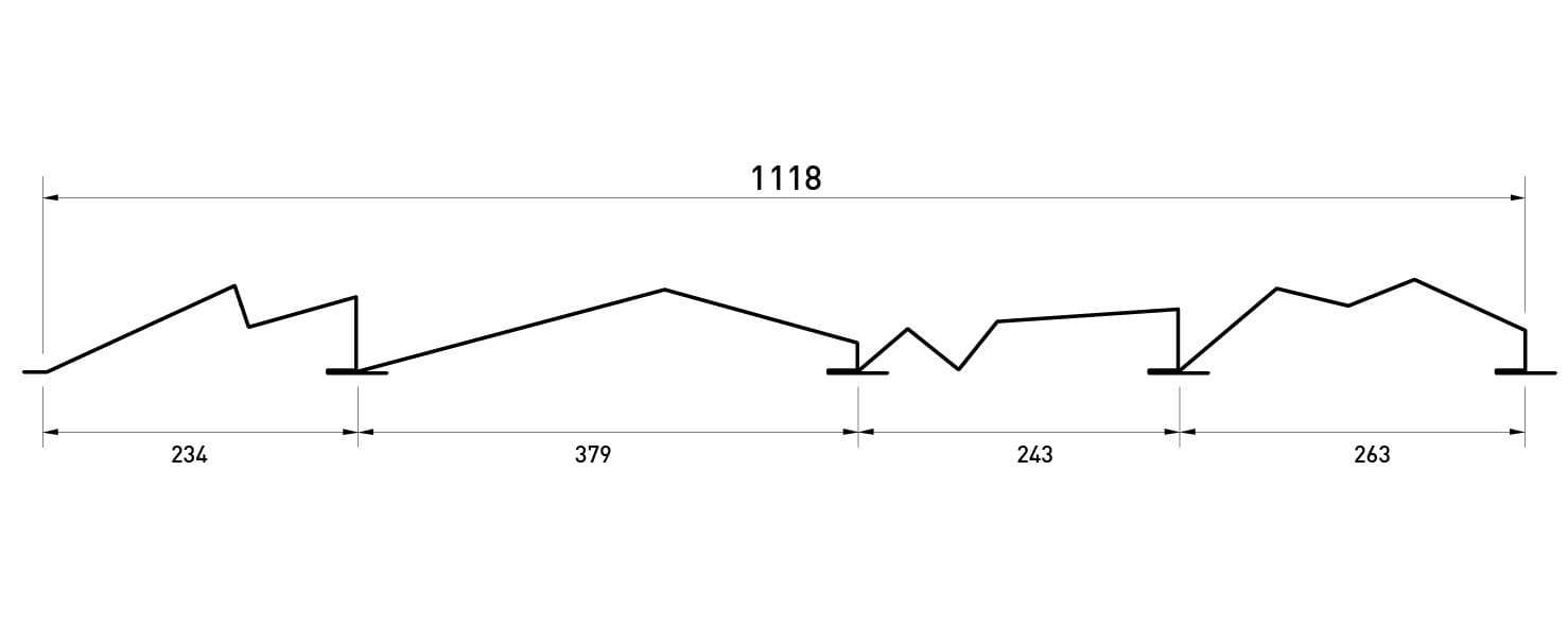 Алюминиевая фасадная панель Sandrini Metalli ROOTS ARCH-00119960 - Вид №14