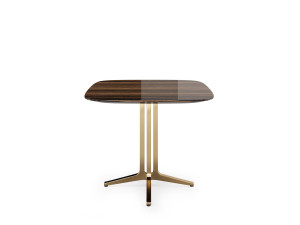 Журнальный столик из черного дерева