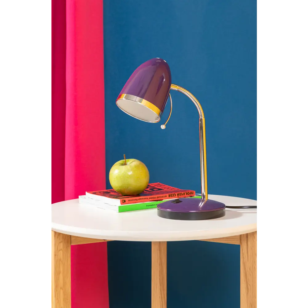 Настольная лампа Sweet Home 1xE27x40 Вт, цвет фиолетовый CAMELION STLM-2101986 - Вид №8