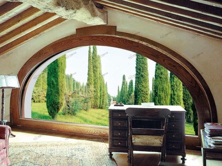 Capoferri Serramenti Окно с терморазрывом из дерева sun-id-1438143