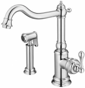 JUSTIME Смеситель для кухни с вытяжным душем Classik 6703-96-82cp