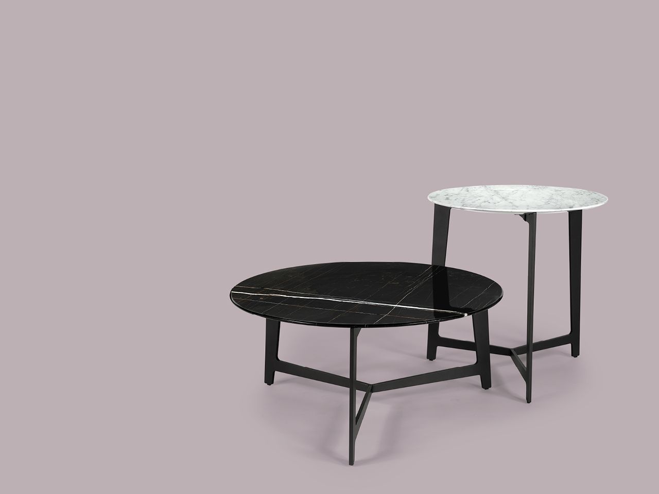 Круглый мраморный журнальный столик для гостиной Borzalino BSeries ARCH-00124369 - Вид №7