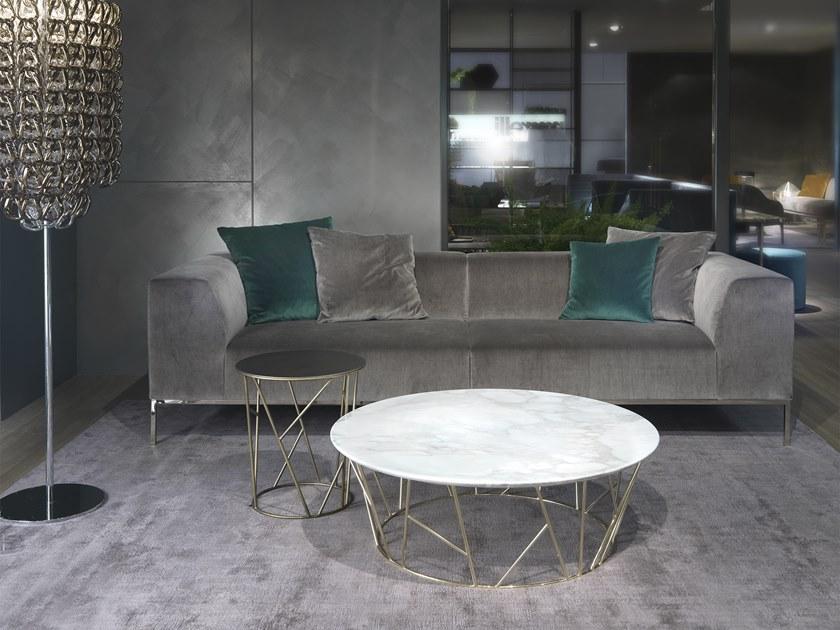 Marelli Круглый журнальный столик из мрамора Twig sun-id-1466681 - Вид №6