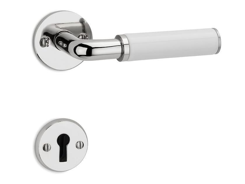 Фарфоровая ручка с насадкой на розетке THPG 101621/101628 ARCH-00022995