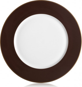 10641819 Lenox Тарелка подстановочная Lenox "Маркеса" 30см (коричневая) Фарфор костяной