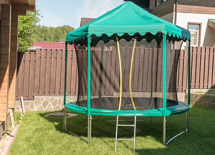 Батут hasttings classic pink (2,44 м) Hasttings sun-id-2068467 - Вид №5