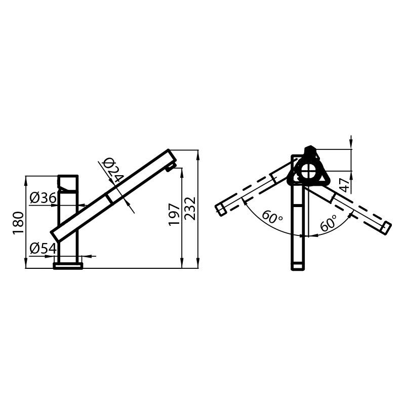 8427020 смеситель Twix Plus 8427 020 Fosterspa  - Вид №1