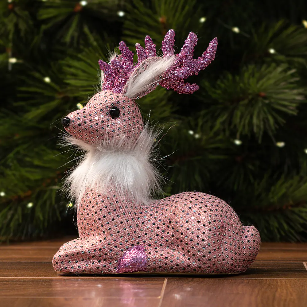 89368053 Декоративная фигура Олень 20x13 см STLM-1415244 Santreyd Christmas