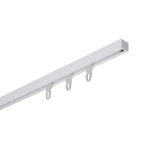 Шинный карниз в наборе однорядный Atlant Mini 280 см металл белый