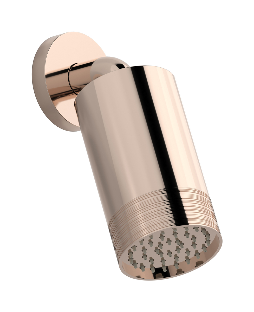 Верхний душ с Кронштейн для душа WE ARE IB vn085ii_2 Rose Gold Spot