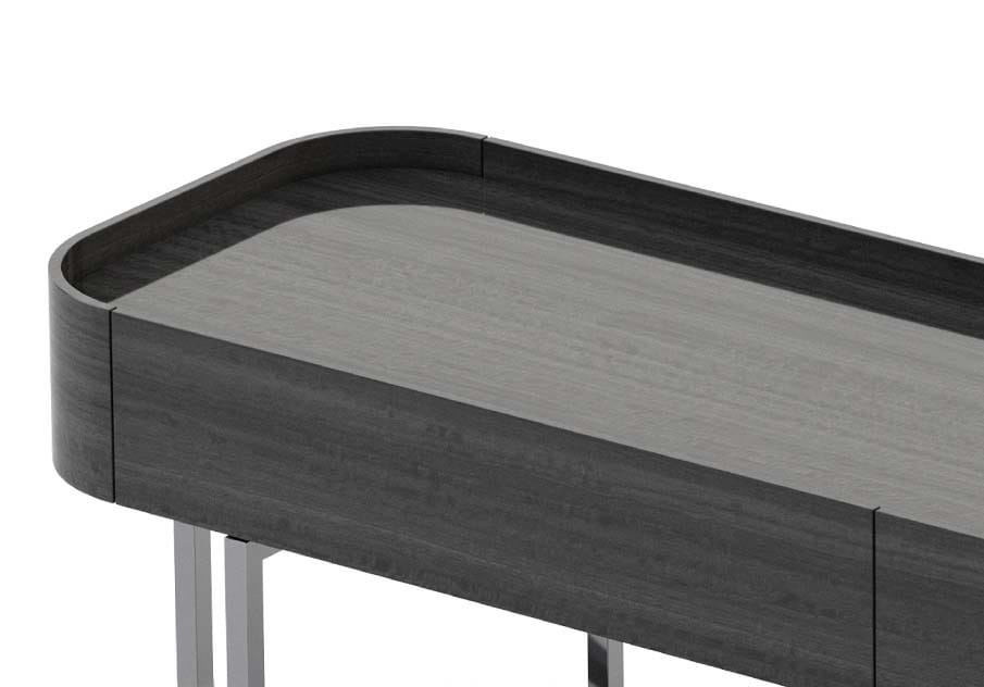 Прямоугольная консоль из шпона с ящиками Stylish Club His &amp ARCH-00129342 - Вид №4